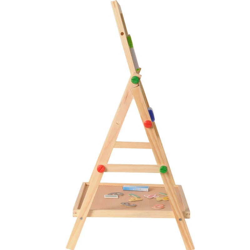 ArtMaster Chevalet d'Art Double Face - Aventures Éducatives pour Petits Artistes