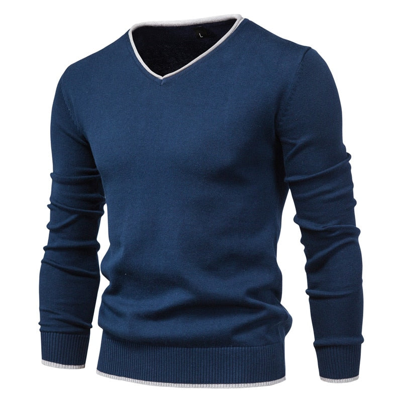 Vardi Dante™ Pull Homme | Pull Slim Fit avec Col en V