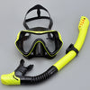 AquaElite Luxe Masque de Plongée & Ensemble de Snorkel | Conception professionnelle avec technologie anti-buée pour une visibilité et un confort optimaux