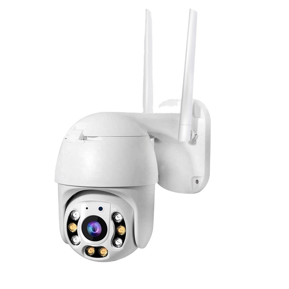 Caméra de surveillance extérieure sans fil avec WiFi – SecureView 360