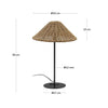 Urania™ Lampe de Table LED – Lampe Tactile Rechargeable pour une Ambiance Tranquille