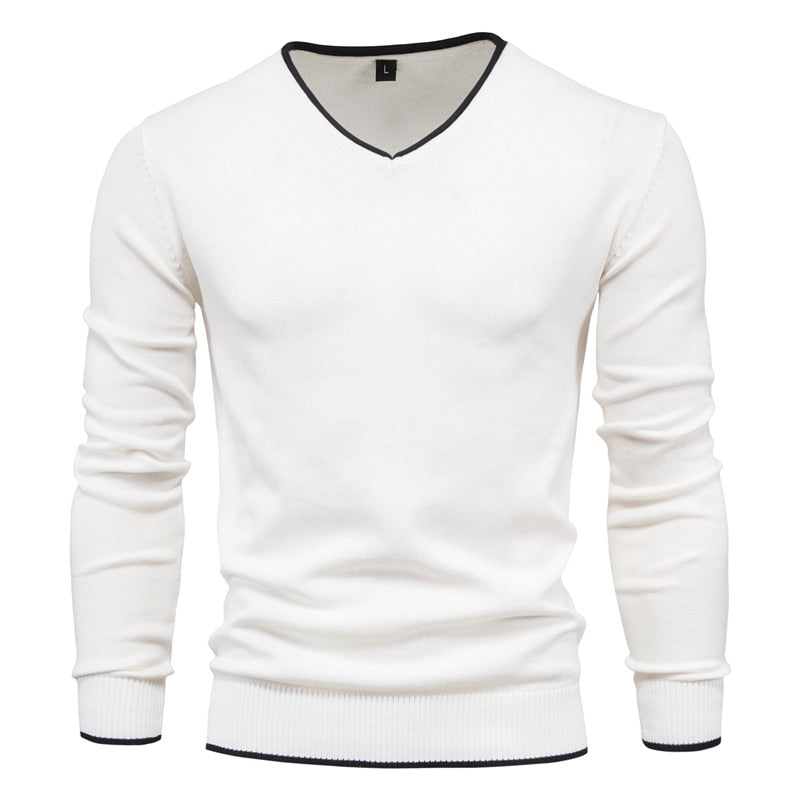 Vardi Dante™ Pull Homme | Pull Slim Fit avec Col en V
