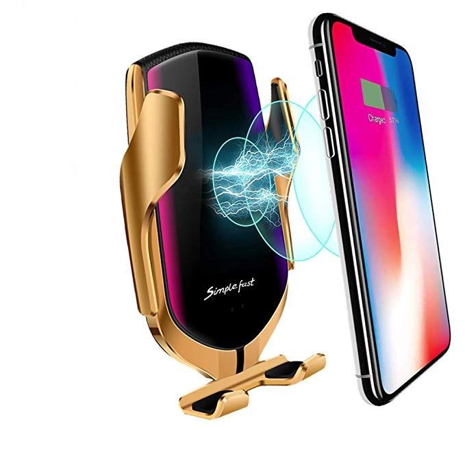 Support de téléphone automatique avec chargeur sans fil – GripCharge