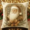 SNOWBOW – Housses de coussin en velours festif avec des motifs de Noël nostalgiques