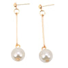 Boucles d'oreilles pendantes en perles au design luxueux – Selena