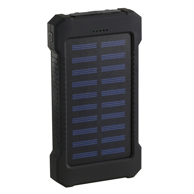 Banc solaire étanche | Chargeur LED pour smartphones, vélo et camping