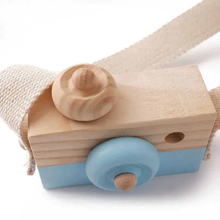 Caméra en bois créative – Pour le petit explorateur