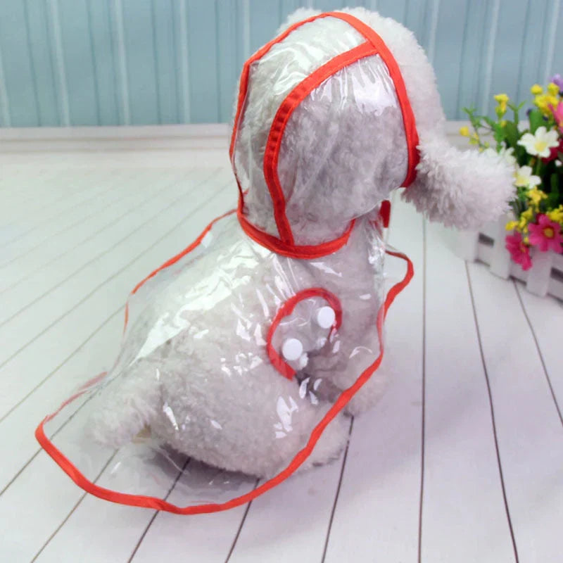 Veste de pluie transparente et imperméable pour chiens - DryPaw