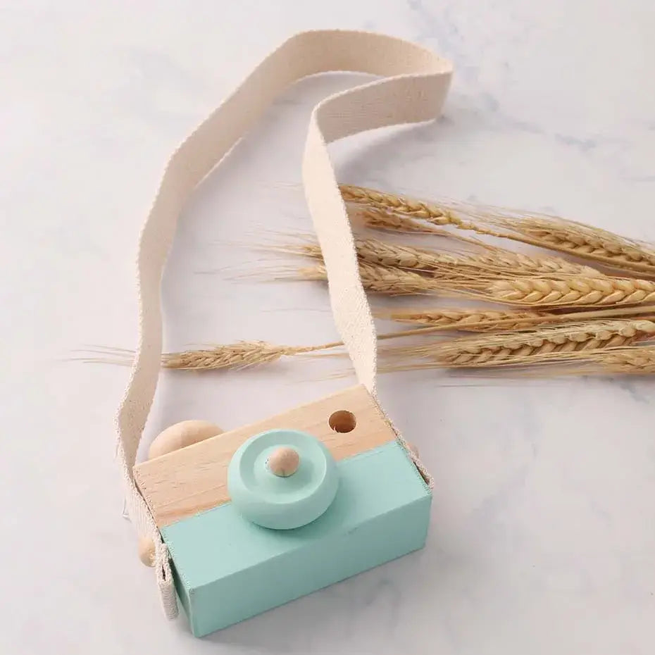 Caméra en bois créative – Pour le petit explorateur