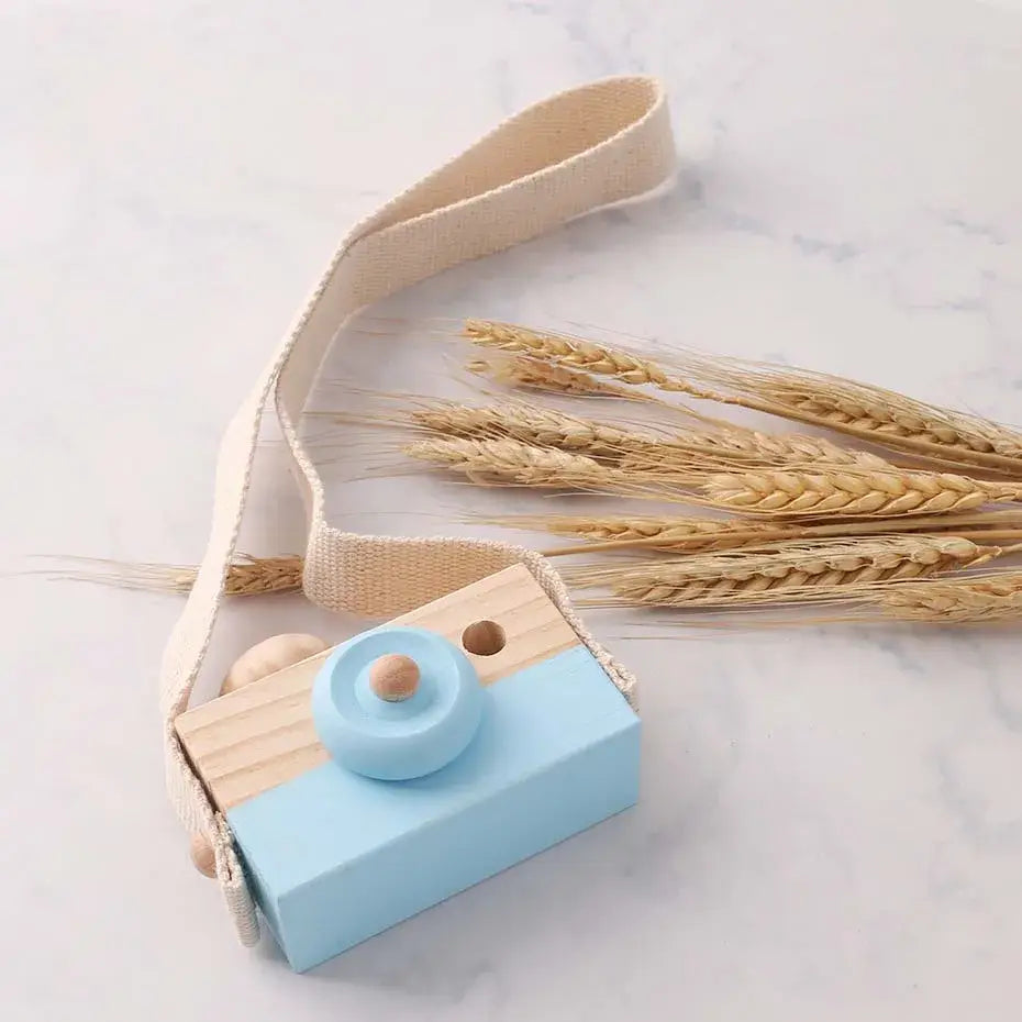 Caméra en bois créative – Pour le petit explorateur