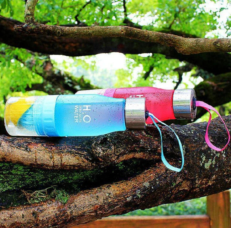 AquaLuxe Elite Bouteille d'Hydratation | Bouteille en plastique élégante de 650ML conçue pour vous garder rafraîchi à chaque gorgée d'eau ou de jus.