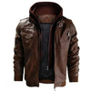 Veste de Moto pour Homme en Cuir Synthétique – Dane