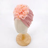 Bonnet turban doux pour bébé avec détail en volants – KuschelGlanz (1+1 Gratuit)