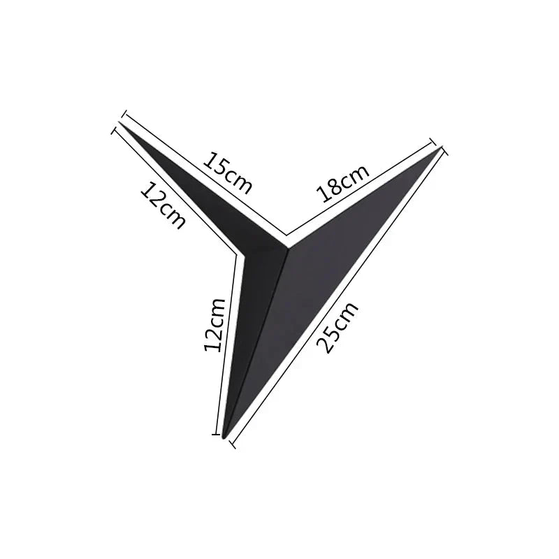 Applique LED géométrique NoctiLux | Luminaire de chevet contemporain pour les maisons modernes