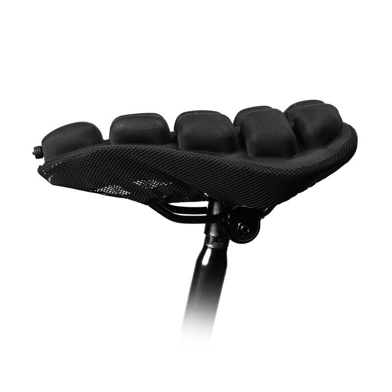 LuxRide Luxe Coussin de Selle de Vélo Gonflable | Confort ultime et soutien pour de longues balades