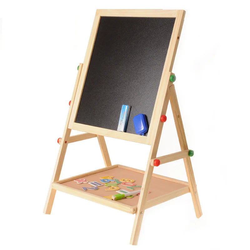ArtMaster Chevalet d'Art Double Face - Aventures Éducatives pour Petits Artistes