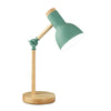 LuxeNordic Élégante Lampe de Bureau en Bois | Éclairage stylé pour un espace de travail moderne