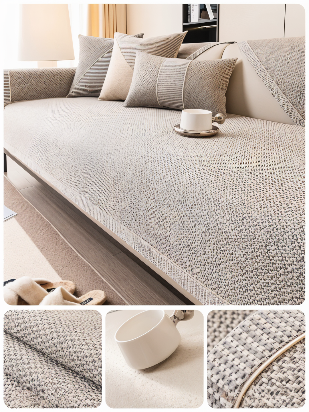 LuxuraGuard Protection Antidérapante pour Canapé et Sofa | Augmentez la sécurité et le style de vos meubles avec une protection antidérapante premium
