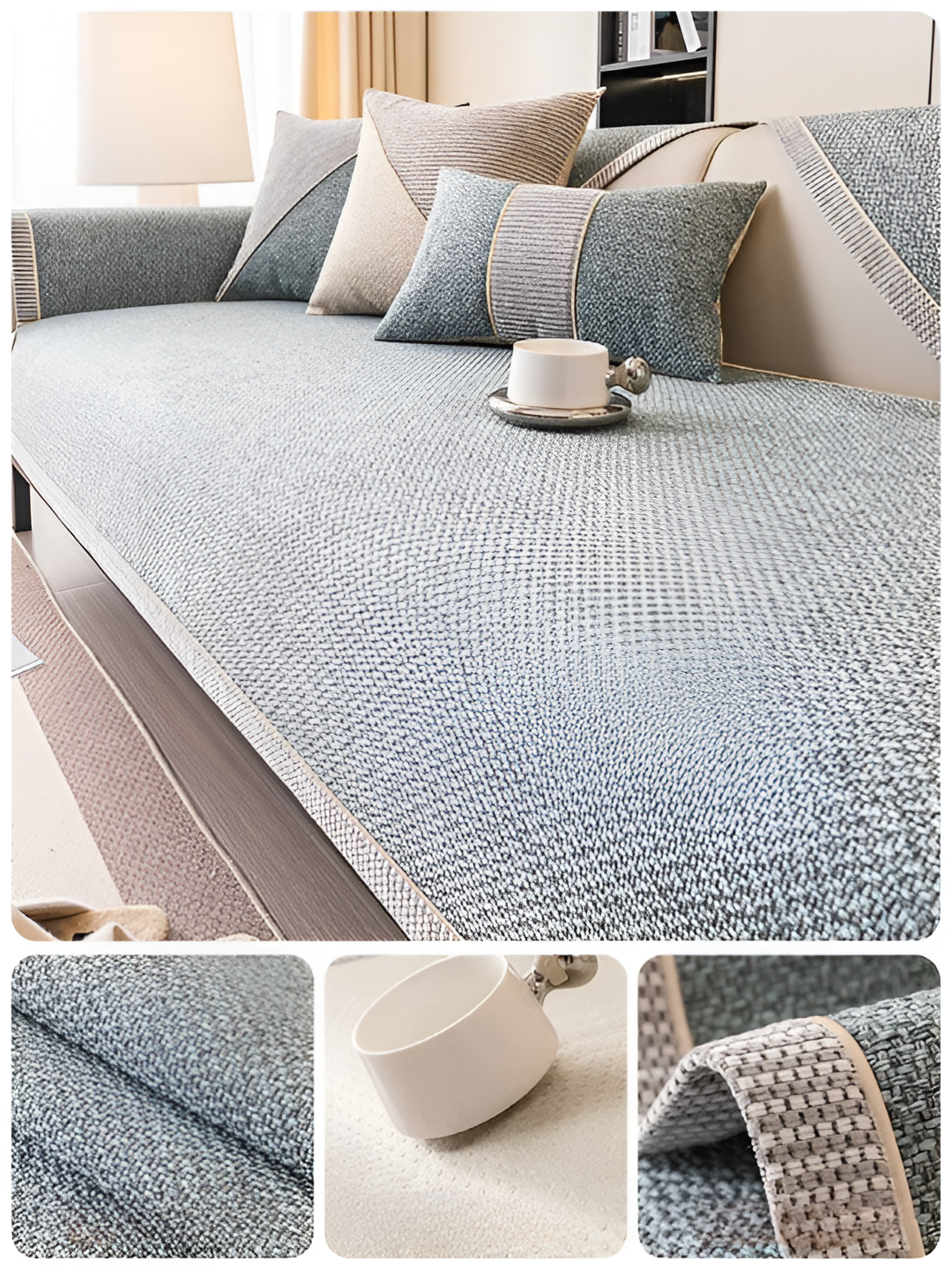 LuxuraGuard Protection Antidérapante pour Canapé et Sofa | Augmentez la sécurité et le style de vos meubles avec une protection antidérapante premium