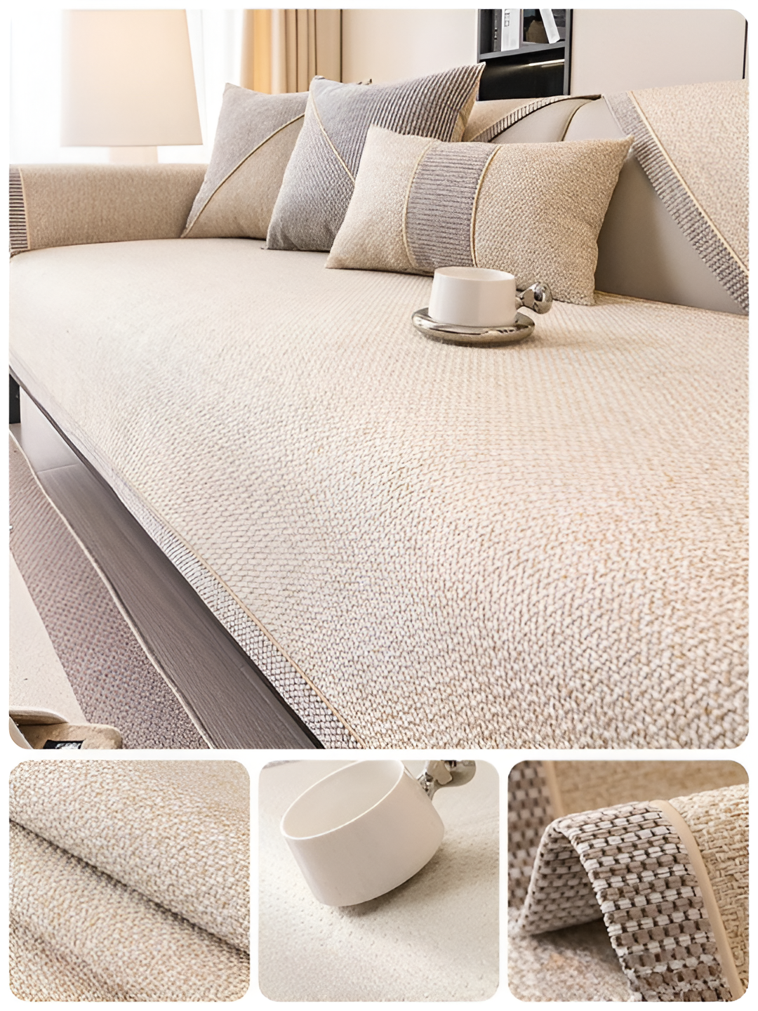 LuxuraGuard Protection Antidérapante pour Canapé et Sofa | Augmentez la sécurité et le style de vos meubles avec une protection antidérapante premium