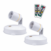 AuraLuxe Mini Spots LED Sans Fil | Éclairage d'accent dimmable pour une ambiance raffinée à la maison et au bureau