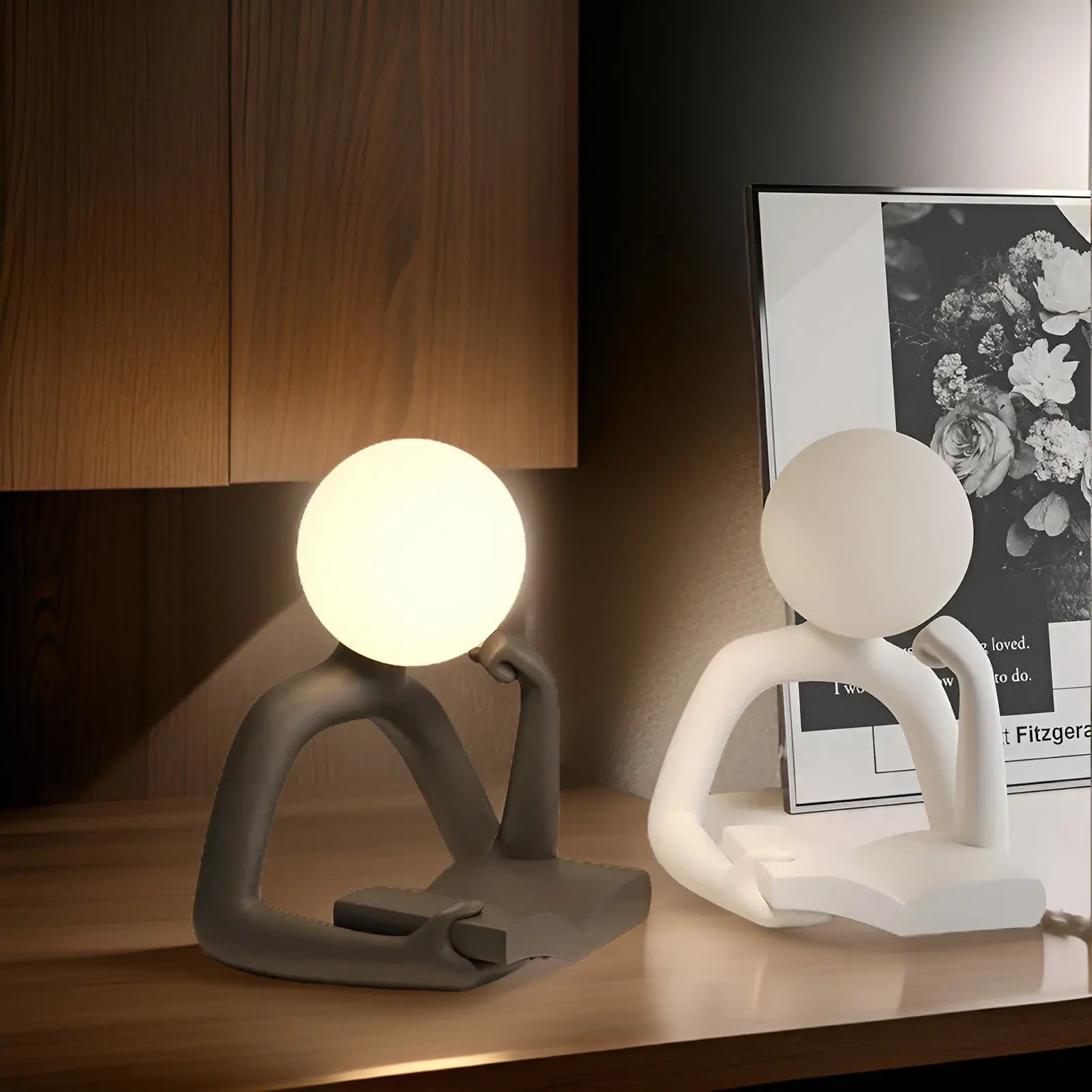 AuraLuxe Sculpture de Lune Exclusive Lampe de Nuit | Créez une ambiance magique dans votre maison