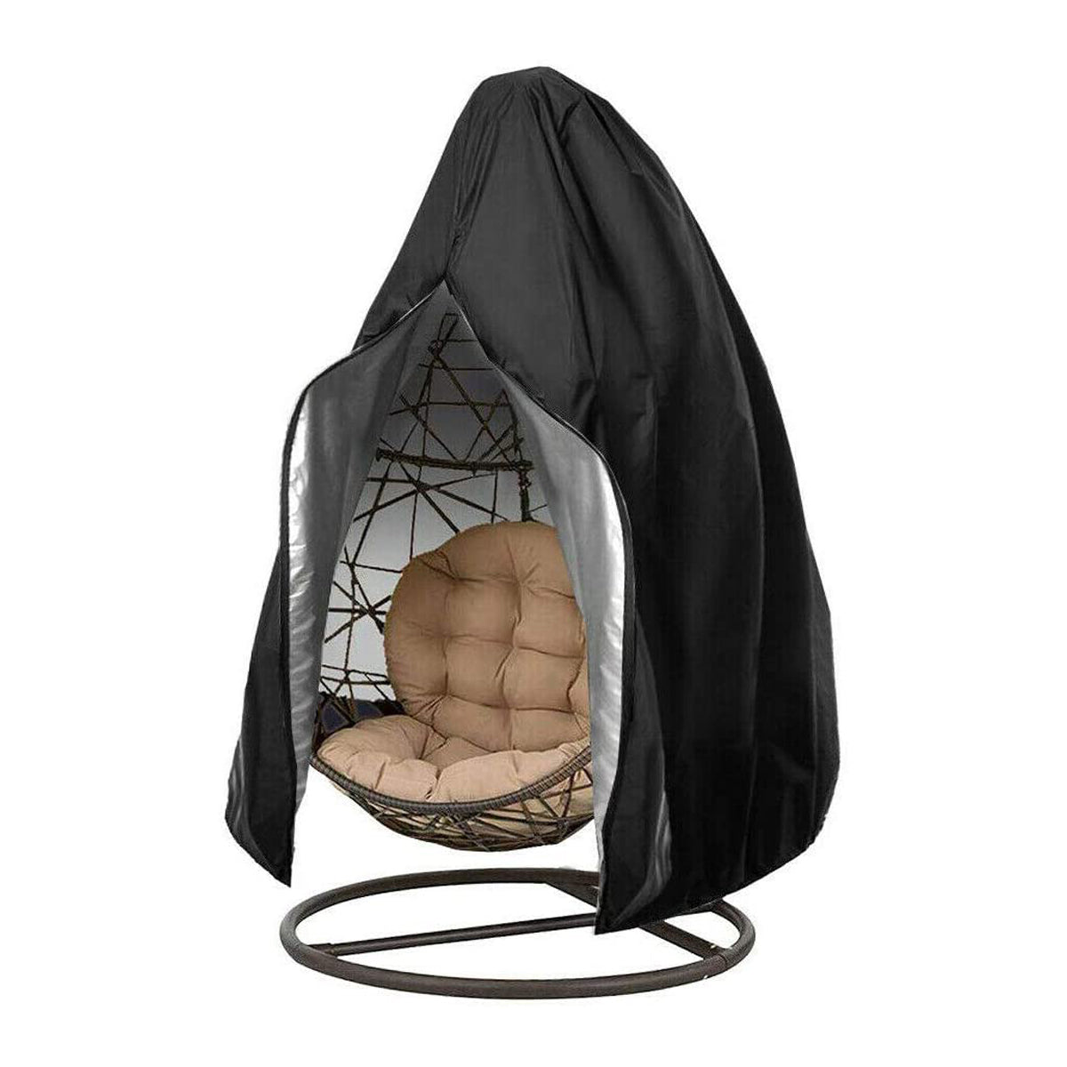 LuxeNest Housse de Protection pour Chaise Suspendue Egg | Housse imperméable et universelle pour une protection élégante et durable