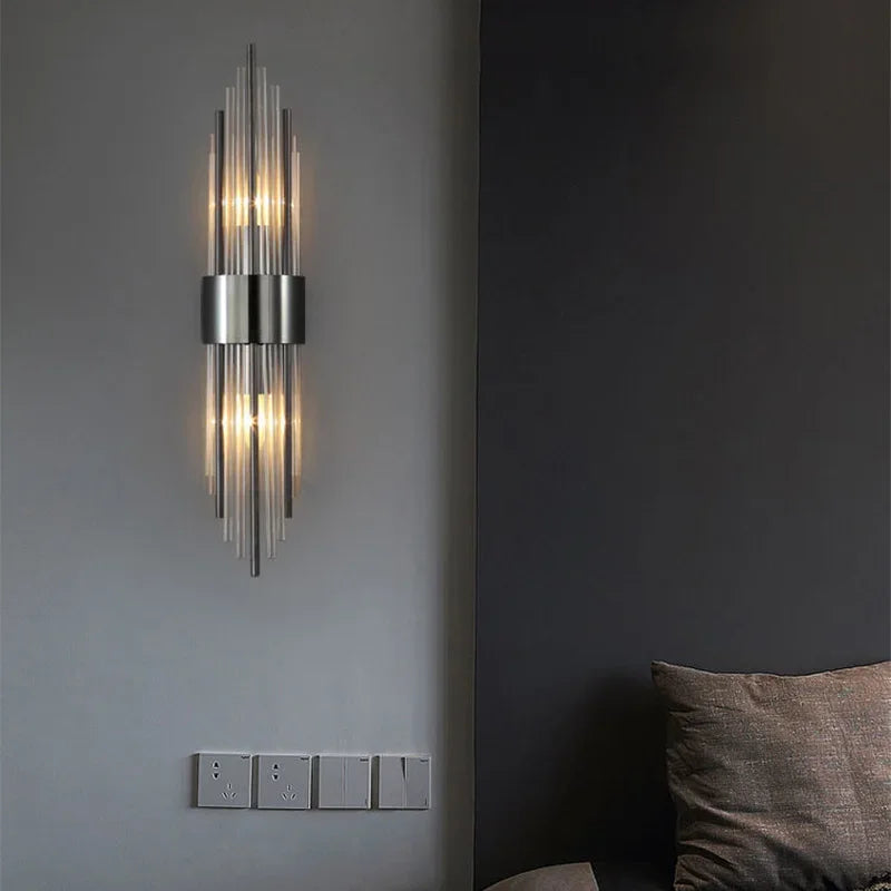 LuxeAura Applique Murale Exclusive | Solution d'éclairage élégante au design intemporel