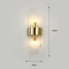 LuxeAura Applique Murale Exclusive | Solution d'éclairage élégante au design intemporel