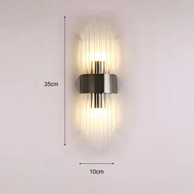 LuxeAura Applique Murale Exclusive | Solution d'éclairage élégante au design intemporel