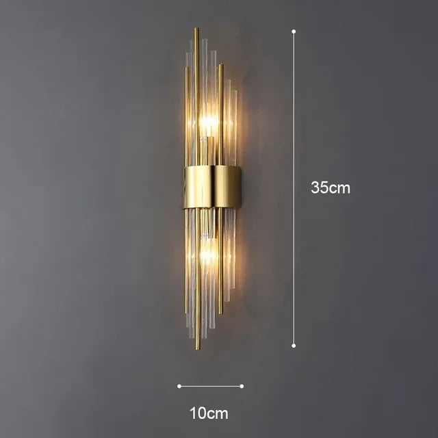 LuxeAura Applique Murale Exclusive | Solution d'éclairage élégante au design intemporel