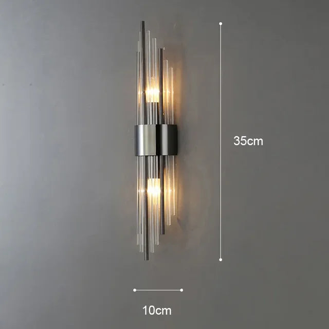 LuxeAura Applique Murale Exclusive | Solution d'éclairage élégante au design intemporel