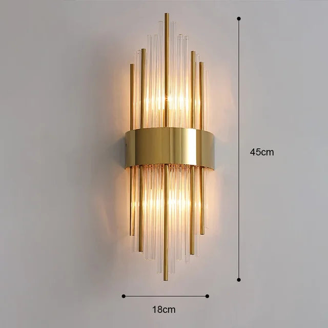 LuxeAura Applique Murale Exclusive | Solution d'éclairage élégante au design intemporel