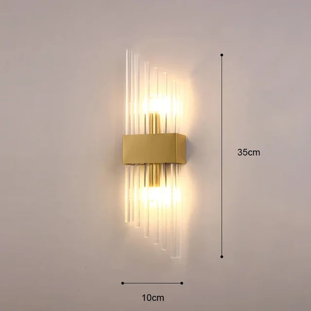 LuxeAura Applique Murale Exclusive | Solution d'éclairage élégante au design intemporel