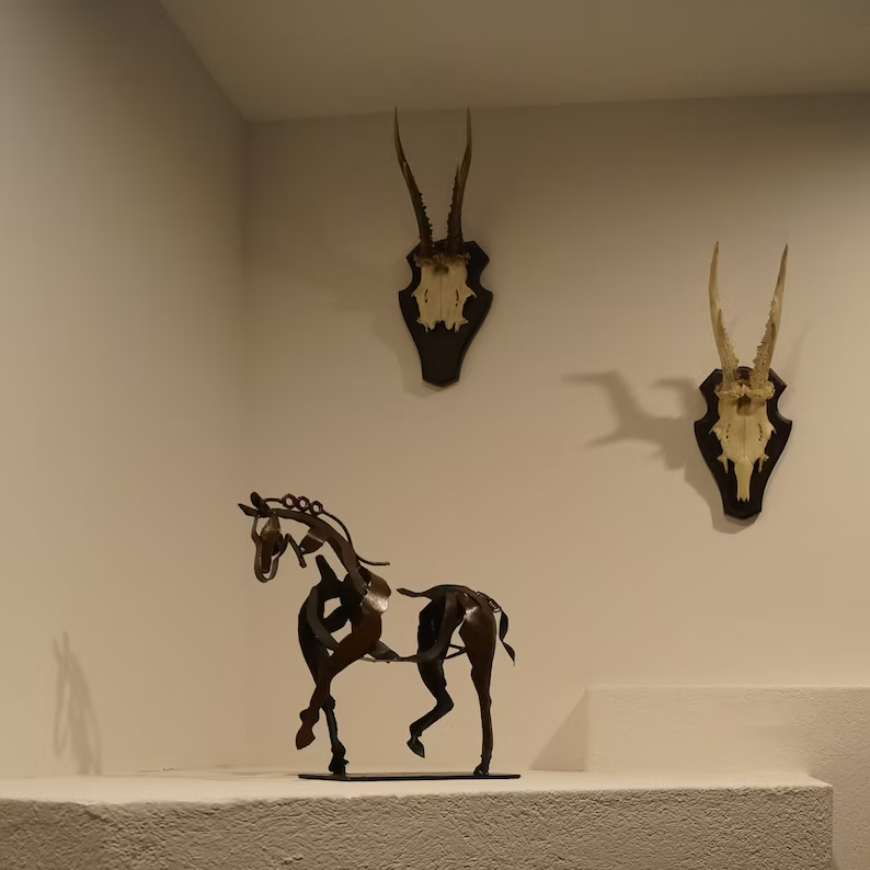 Statue de Cheval Artisanale – Ferro