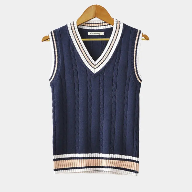 Berkeley | Gilet de Pull Sportif à Col en V