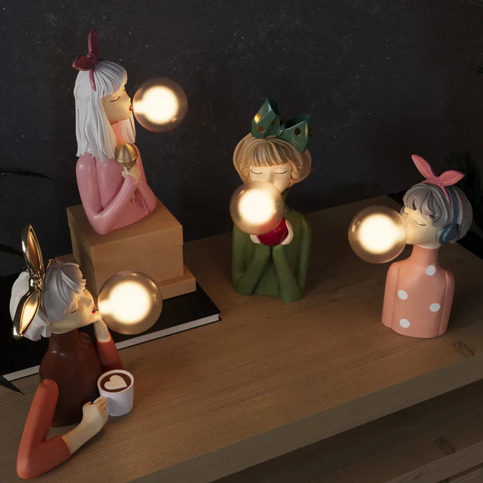 BrioLuce Design Lampe à poser | Lampe de table élégante avec luminosité réglable et design élégant