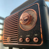 Haut-parleur Bluetooth Sonique Classic | Haut-parleur sans fil Premium 2.0 canaux avec un son riche et un design rétro