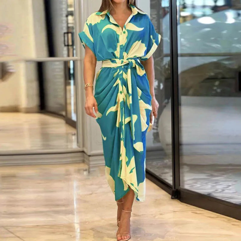 Amalia | Robe Maxi Wikkel Luxe ( Presque en rupture de stock )