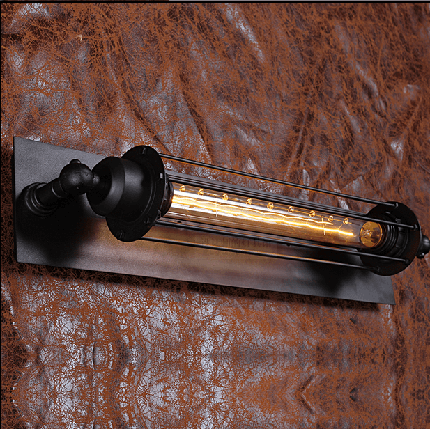 Applique industrielle rétro E27 | Lampe murale classique avec design LED moderne pour la décoration d'intérieur