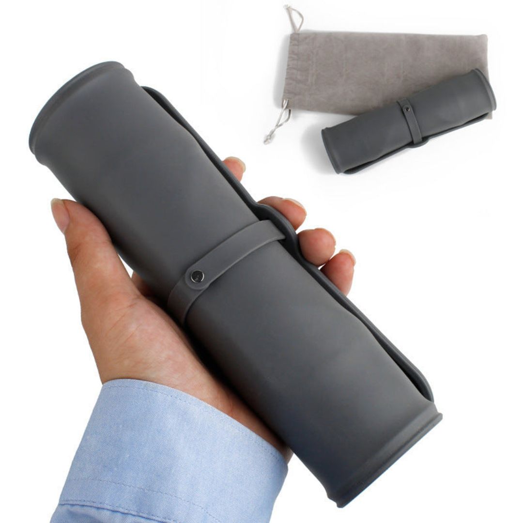 Bol d'alimentation en silicone | Mangeoires doubles pour la nourriture et l'eau en vacances