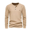 Chemise Heren à manches longues et col rond