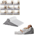 Coussin en coin ajustable - soutien pour le dos, le sommeil et la réhabilitation