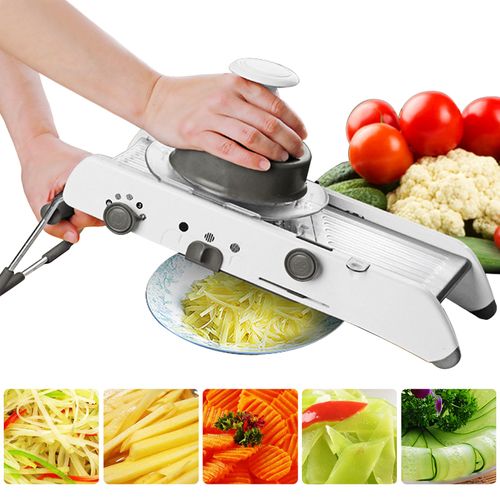 Tranche-légumes et râpe multifonctions | Mandoline professionnelle pour les pommes de terre, les carottes et les oignons
