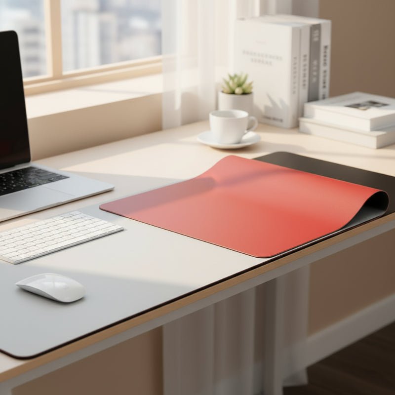 DESKSHIELD – Tapis de bureau en PU cuir premium pour un contrôle préci ...