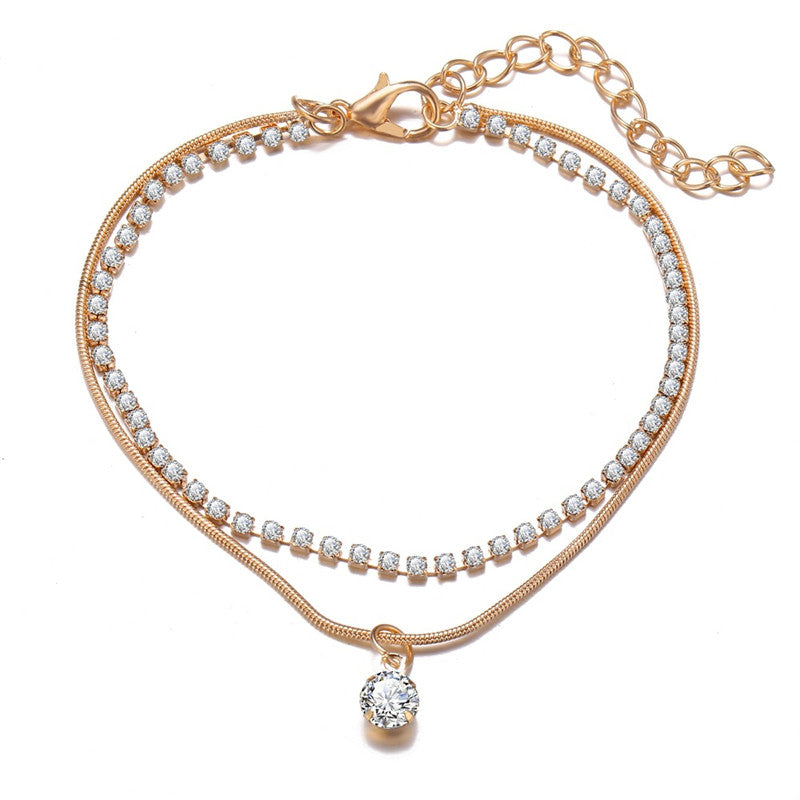 Bein schön | Bijoux de cheville en perles pour femmes