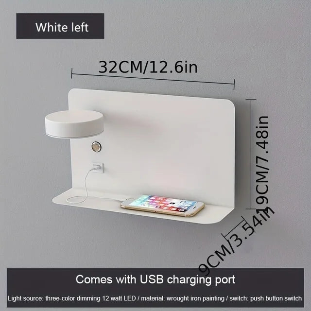 Applique Murale PureShine Simplicité – Design LED Minimaliste pour Intérieurs Élégants