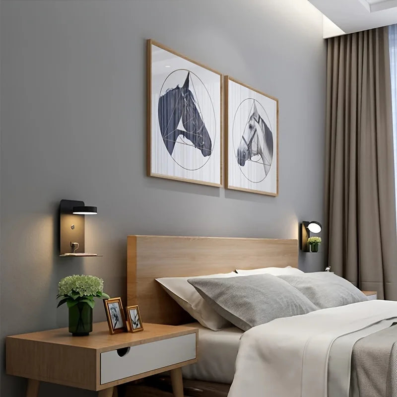 Applique Murale PureShine Simplicité – Design LED Minimaliste pour Intérieurs Élégants