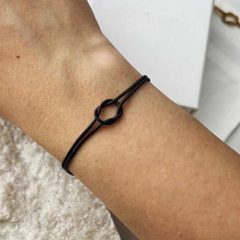 Bracelet Élégant à Nœud – Subtil et Raffiné