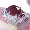 Bague en Argent avec Rubis – Seraphine